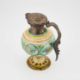 A VICTORIAN SILVER-MOUNTED DELLA ROBBIA EWER - Image 2 of 4