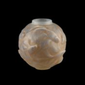 RENÉ LALIQUE (FRENCH, 1860-1945), 'FORMOSE', A VASE, DESIGNED 1924