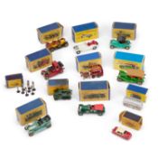 A COLLECTION OF TWELVE LESNEY MATCHBOX MODEL VEHICLES