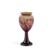 ÉMILE GALLÉ (FRENCH, 1846-1904), A CAMEO GLASS GOBLET