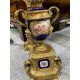 A 19TH CENTURY FRENCH GILT-METAL CLOCK GARNITURE - Image 9 of 9