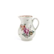 A WORCESTER SPARROW BEAK JUG, CIRCA 1770