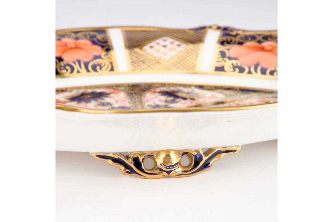 A ROYAL CROWN DERBY IMARI DISH - Image 3 of 5