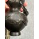 A JAPANESE BRONZE IKEBANA VASE - Image 9 of 10
