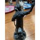 AN UNUSUAL CHINESE BRONZE ALTAR FIGURE - Image 5 of 5
