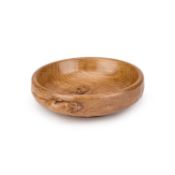 ROBERT THOMPSON OF KILBURN, A MOUSEMAN OAK NUT BOWL