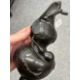 A JAPANESE BRONZE IKEBANA VASE - Image 7 of 10