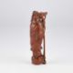 A 19TH CENTURY CARVED BOXWOOD FIGURE OF A SAGE - Image 2 of 3