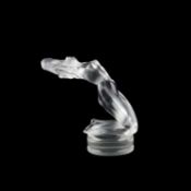 RENÉ LALIQUE (FRENCH, 1860-1945), A 'CHRYSIS' CAR MASCOT, DESIGNED 1931