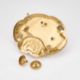 A 19TH CENTURY GILT-METAL INKSTAND - Image 3 of 3