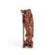 A 19TH CENTURY CARVED BOXWOOD FIGURE OF A SAGE - Image 1 of 3