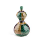 A JAPANESE KUTANI DOUBLE GOURD VASE, 19TH CENTURY