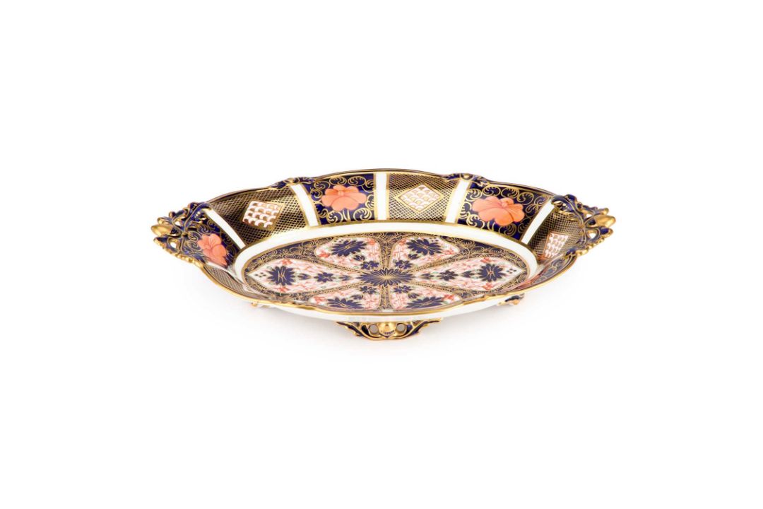 A ROYAL CROWN DERBY IMARI DISH - Image 1 of 5