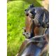 A RARE AND FINELY CAST LARGE CHINESE BI-COLOUR PATINATED BRONZE FIGURE OF LI TIEH-KUAI - Image 7 of 11