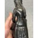 AN UNUSUAL BRONZE FIGURE OF THE SEATED KWANNON - Image 8 of 9