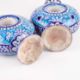 BOMBAY SCHOOL OF ARTS: A PAIR OF POTTERY FLASKS IN THE MULTAN STYLE, INDIA, CIRCA 1880 - Image 3 of 4