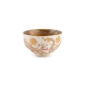 A JAPANESE SATSUMA EARTHENWARE BOWL