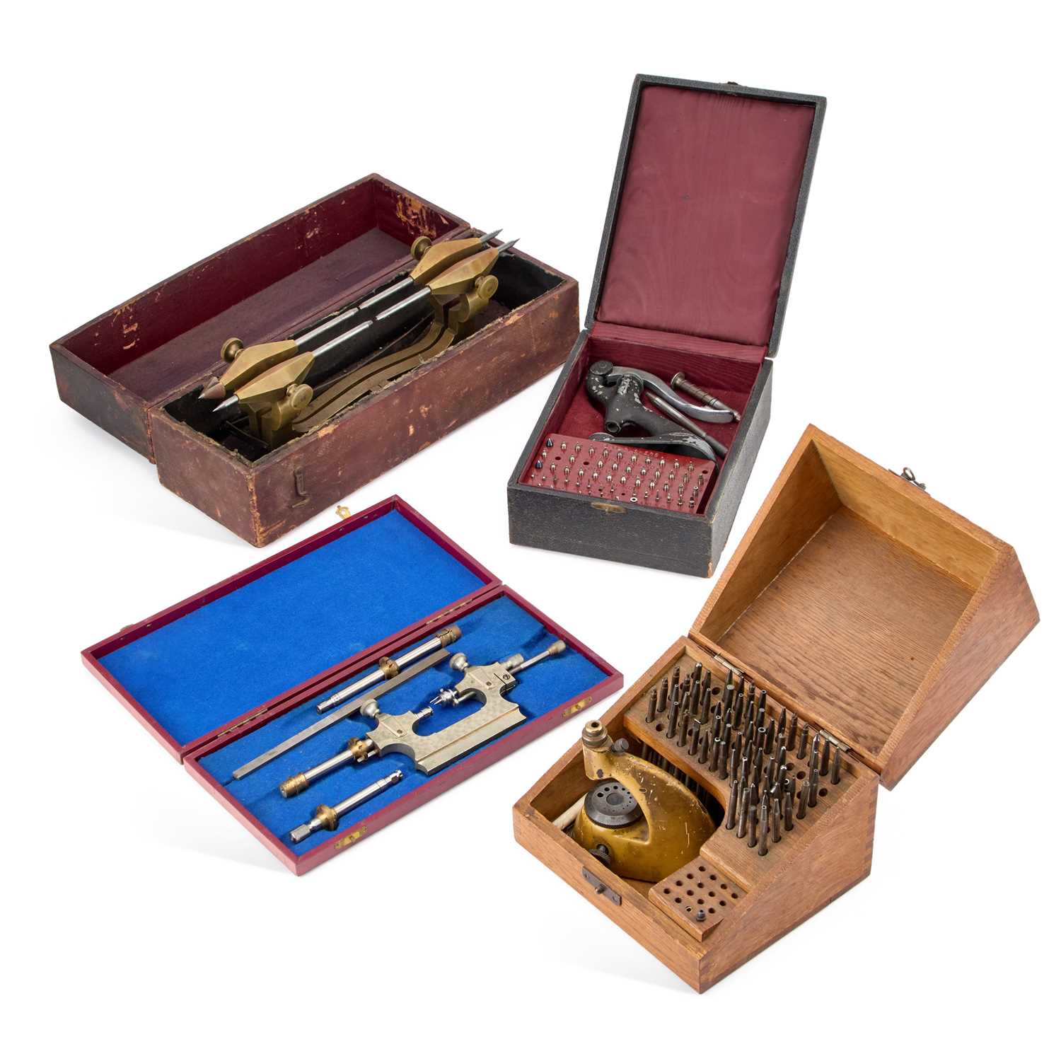 A GROUP OF WATCHMAKERS TOOLS