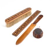 FOUR PIECES OF TUNBRIDGE WARE