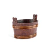 A SCOTTISH STAVED OAK BICKER