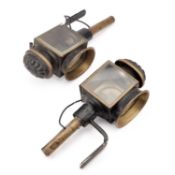 A PAIR OF 19TH CENTURY COACHING LAMPS