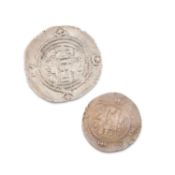 DABUYID ISPHAHBADS, GOVERNORS OF TABARISTAN (CIRCA 711-760 A.D.), A SILVER HEMIDRACHM