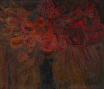 HARRY HELLAWELL (1921-2004) RITUAL FLOWERPIECE