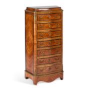 A 19TH CENTURY FRENCH ORMOLU-MOUNTED KINGWOOD ESCRITOIRE