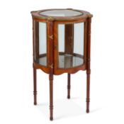 A EMPIRE STYLE ORMOLU-MOUNTED KINGWOOD BIJOUTERIE CABINET, LATE 19TH CENTURY