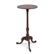 A GEORGE III MAHOGANY TRIPOD TABLE