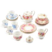 A ROYAL ALBERT 'SERENA' PARTIAL TEA SERVICE