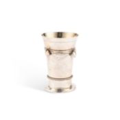 A NORWEGIAN SILVER BEAKER