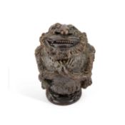 CLIVE SOORD: A STONEWARE GROTESQUE JAR AND COVER IN THE MANNER OF THE MARTIN BROTHERS