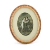 ATTRIBUTED TO ANGELICA KAUFFMANN (SWISS 1741-1807) COUPLE IN A STORM