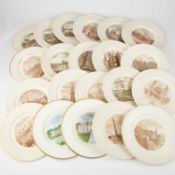 A COLLECTION OF WEDGWOOD TOPOGRAPHICAL PLATES