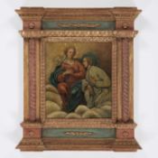19TH CENTURY EUROPEAN SCHOOL MARY AND A SAINT