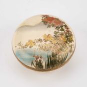A SATSUMA BOX AND COVER