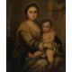 MANNER OF MURILLO (19TH CENTURY) MOTHER AND CHILD - Image 2 of 3