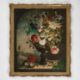 19TH CENTURY FRENCH SCHOOL STILL LIFE OF FLOWERS IN AN URN IN CLASSICAL LANDSCAPE - Image 2 of 3