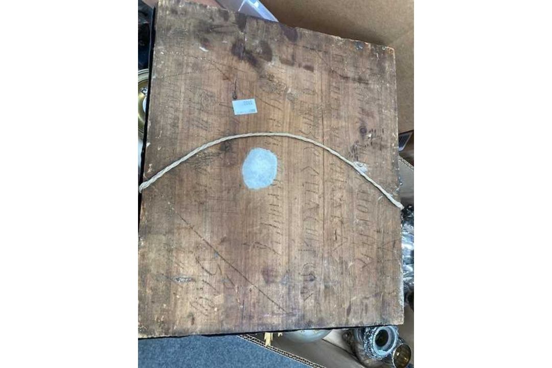 A WHITE-METAL MOUNTED ICON - Image 2 of 3