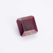A LOOSE RED STONE