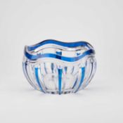 A VAL ST LAMBERT BOWL BY JOSEPH SIMON