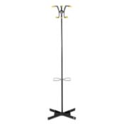 A VINTAGE HAGO WARE METAL HAT AND COAT STAND