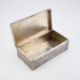 A LARGE CHINESE SILVER CIGAR BOX - Image 2 of 3