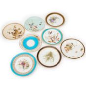 EIGHT ROYAL WORCESTER CABINET PLATES