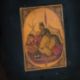 A PAIR OF LACQUER PLAYING CARDS DEPICTING FIGURES IN EROTIC EMBRACES, QAJAR, PERSIA, 19TH CENTURY - Image 2 of 4