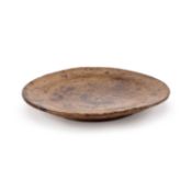 AN 18TH/19TH CENTURY SYCAMORE DISH