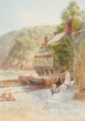 FRITZ ALTHAUS (ACT 1881-1914) CLOVELLY