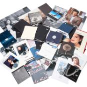 A LARGE COLLECTION OF STOCKISTS CATALOGUES AND DISPLAY BOARDS