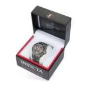 A GENTS INVICTA CHRONOGRAPH SUBAQUA STRAP WATCH